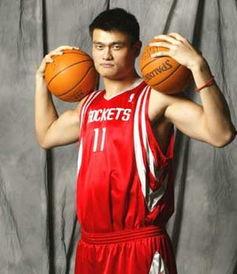 篮球明星姚明,篮球巨星的传奇之路