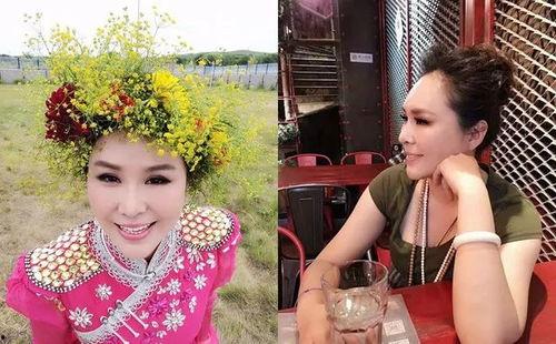 乌兰托娅个人资料照片,草原歌后，魅力四射的蒙古族歌手